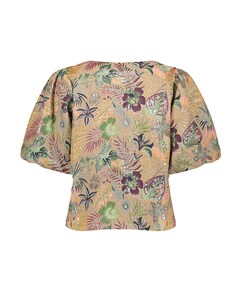 Dames blouse beige