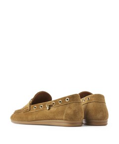 June Macy dames loafers beige