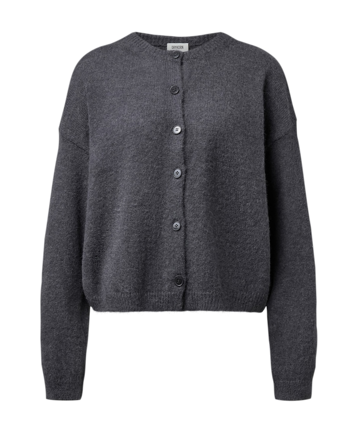 Dames vest grijs