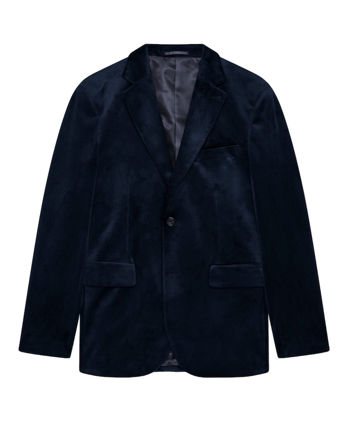 Heren colbert blauw