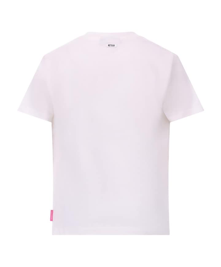 Meisjes T-shirt ecru