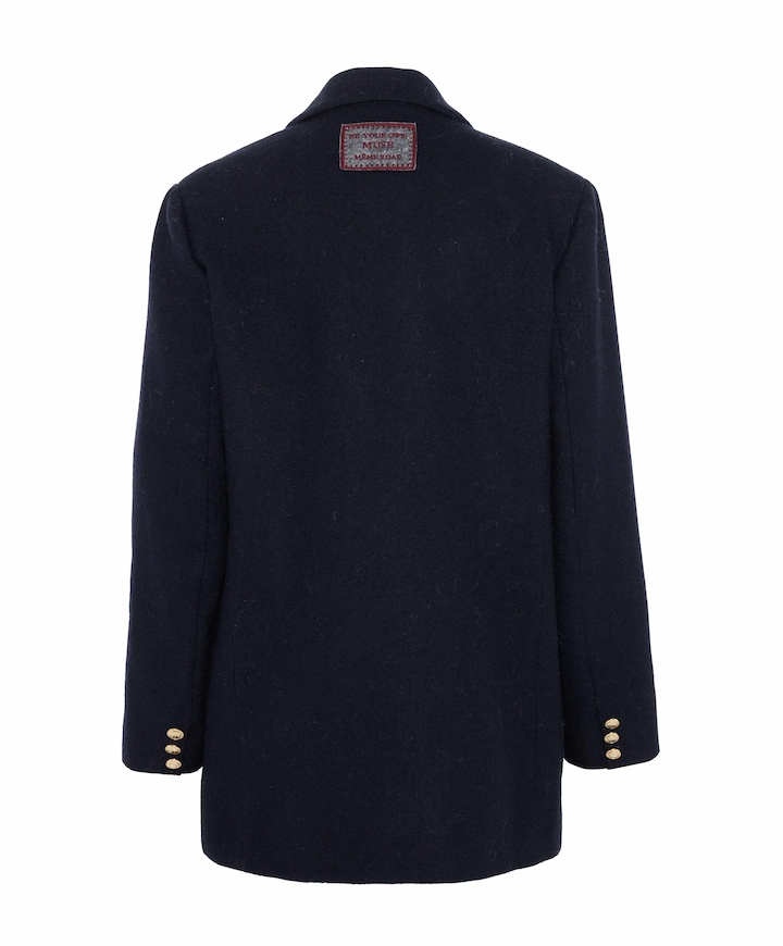 Dames blazer blauw