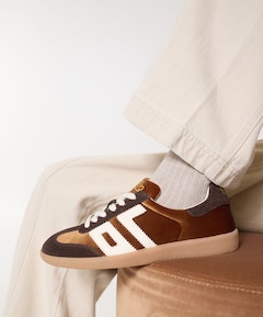 CLOUD dames sneakers bruin