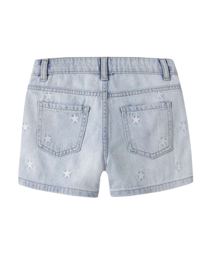 NKFBELLA REG DNM SHORTS 3674-BE NOO meisjes korte broek blauw