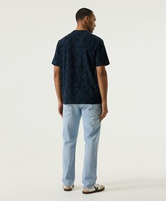 Heren T-shirt blauw