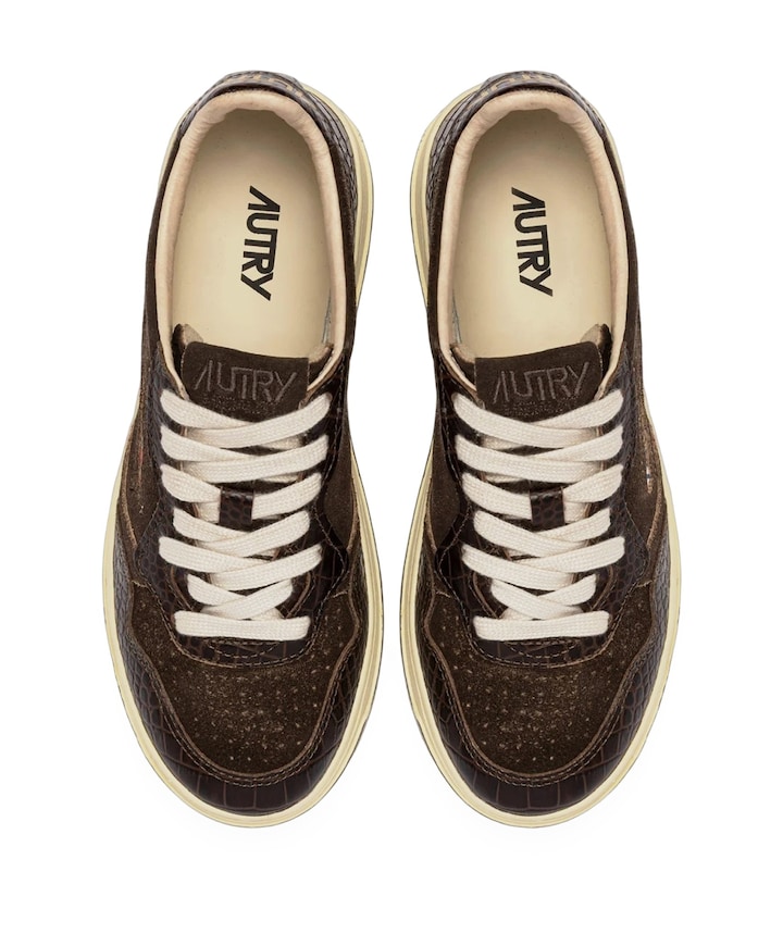 MEDALIST LOW WOM dames sneakers bruin