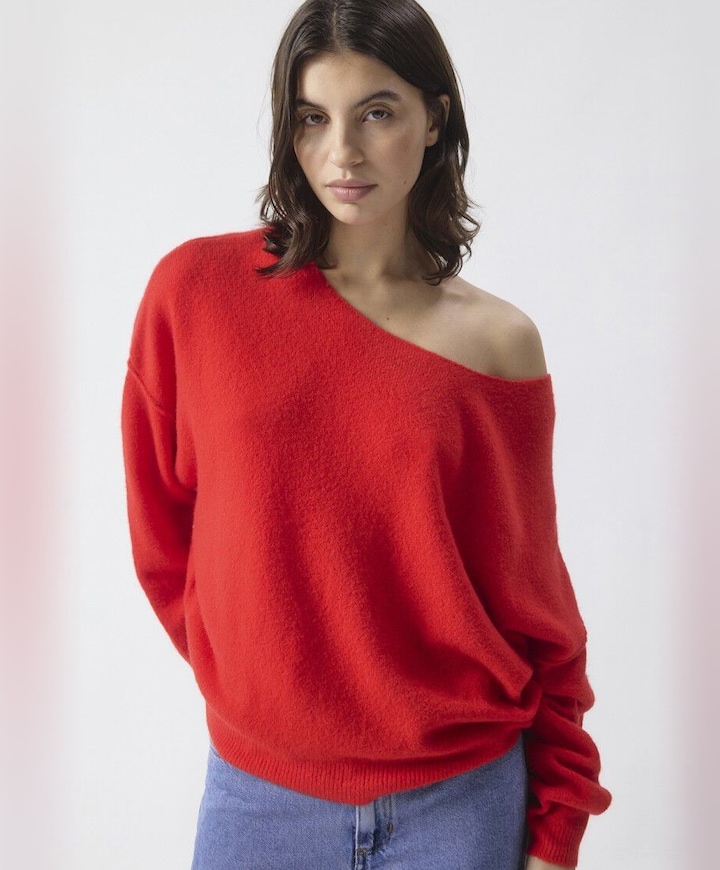 Dames trui rood