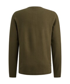 Heren longsleeve groen