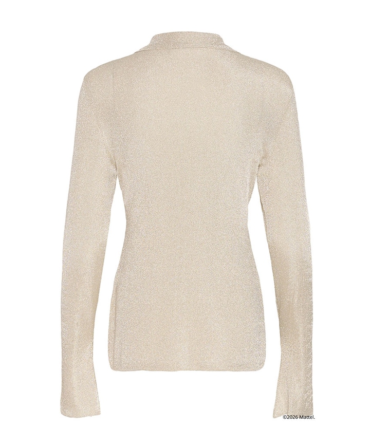 Dames blouse beige
