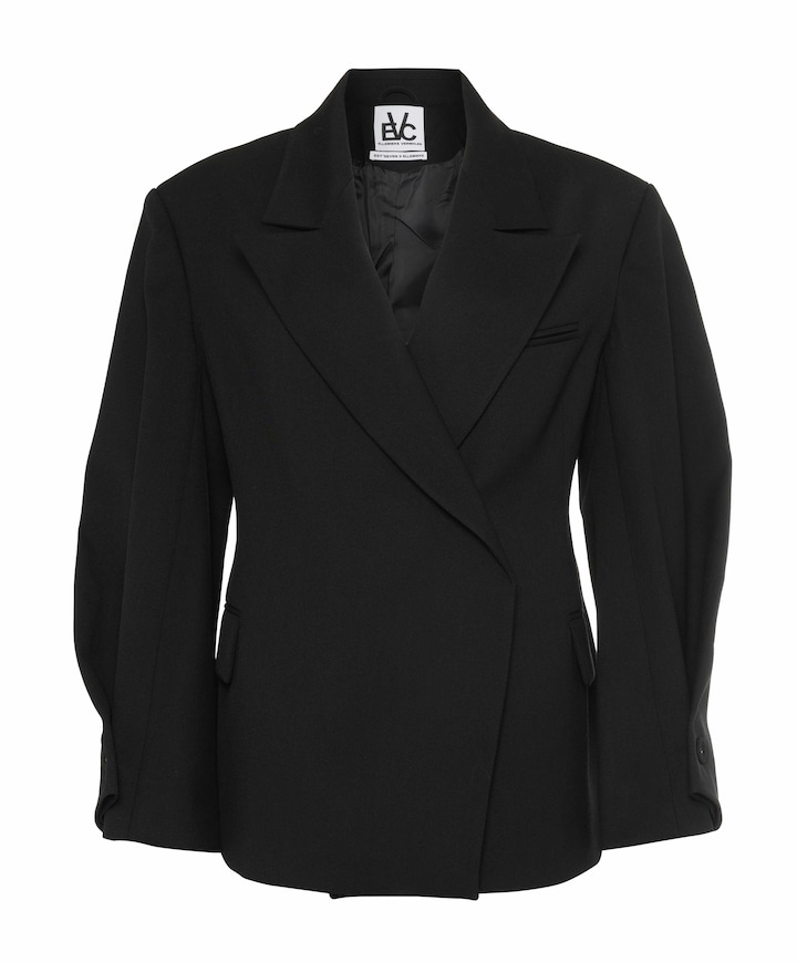 Dames blazer zwart