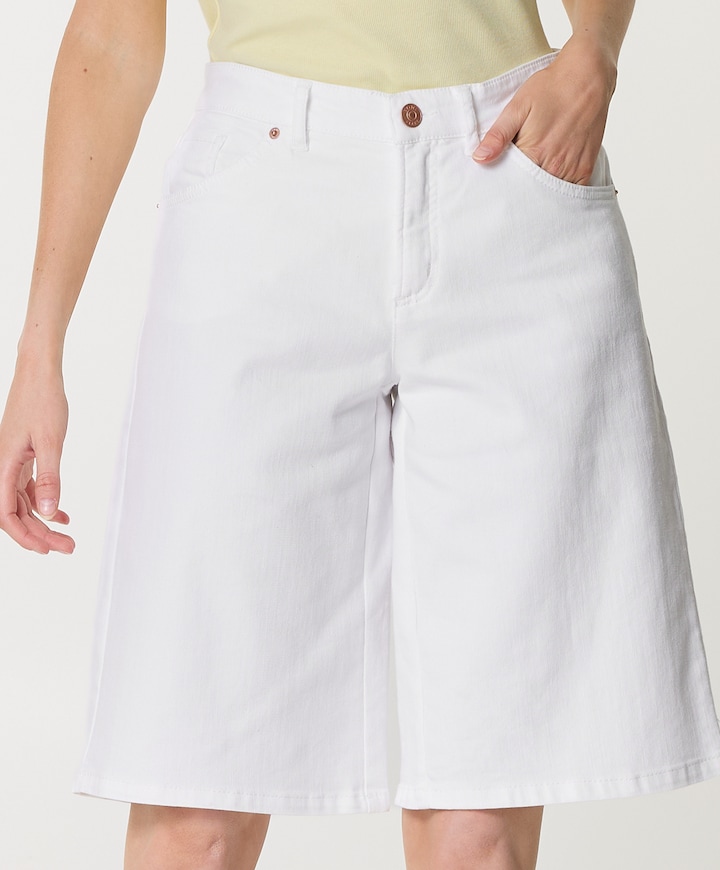 Liv Bermuda dames korte broek wit