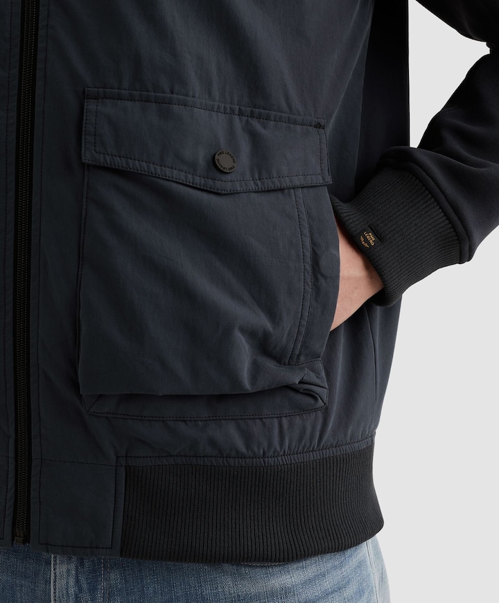 Heren jas blauw