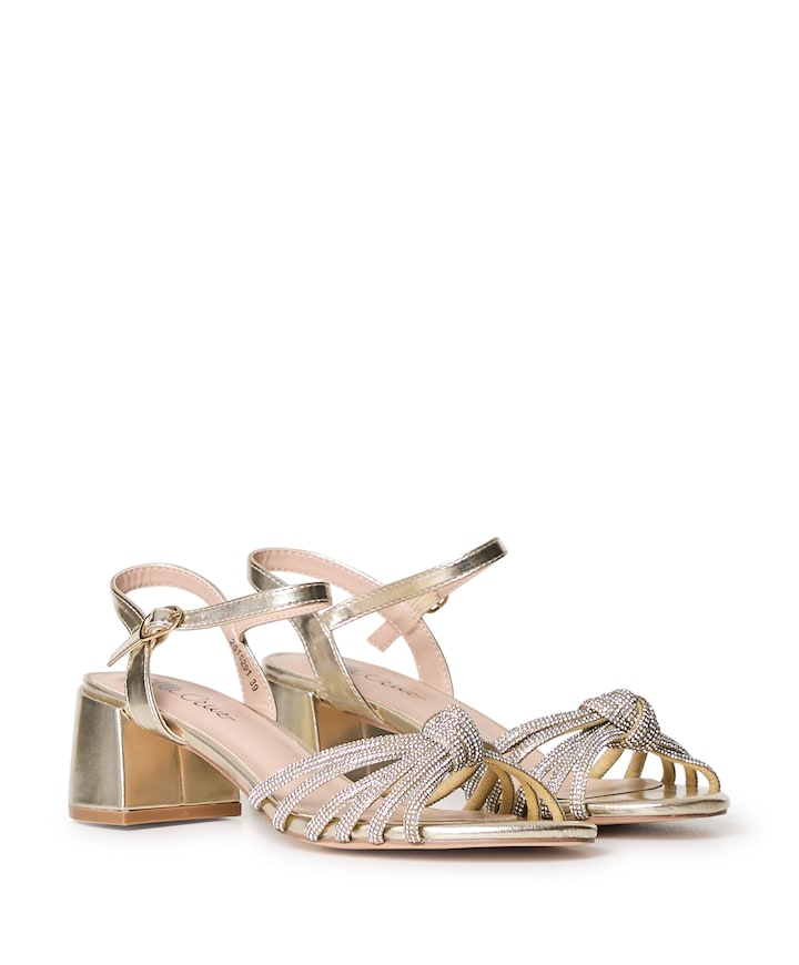 Zjilou dames sandalets goud