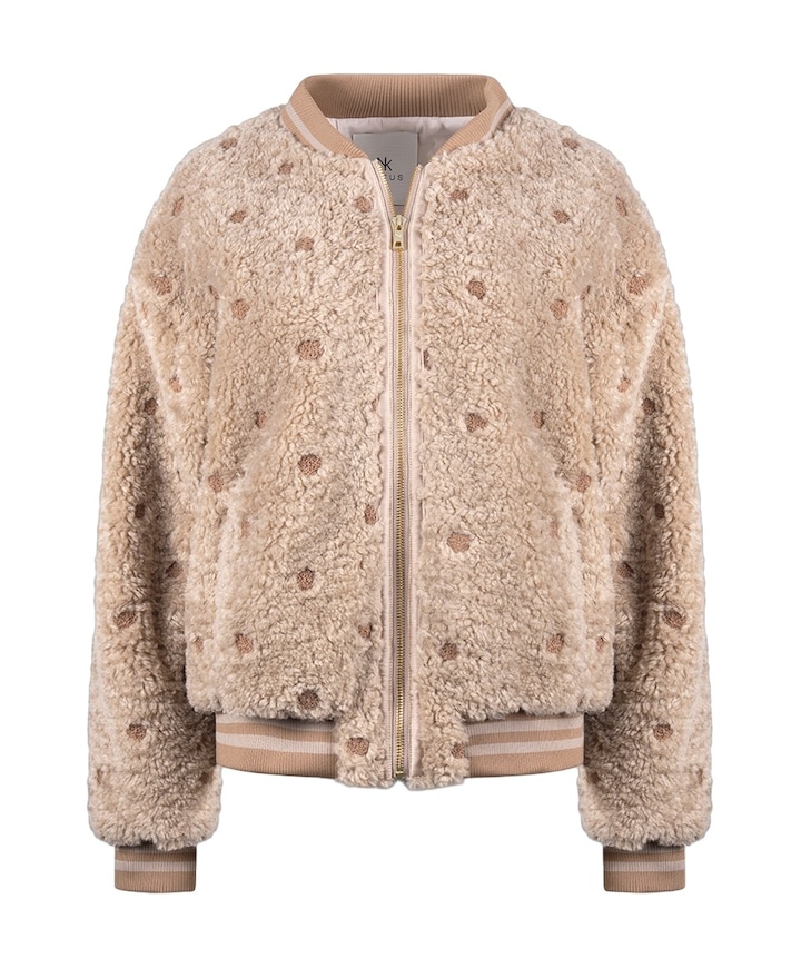 Dames jas beige