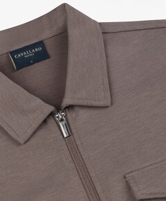 Heren overshirt beige