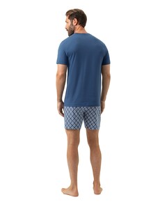 Heren pyjamaset blauw