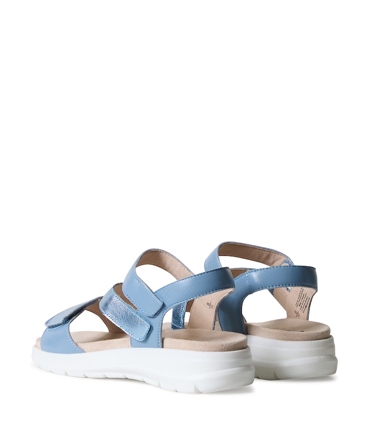 dames sandalen blauw
