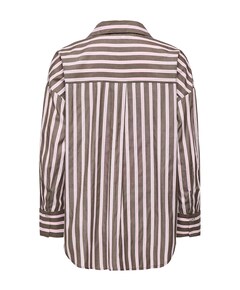 Dames blouse bruin