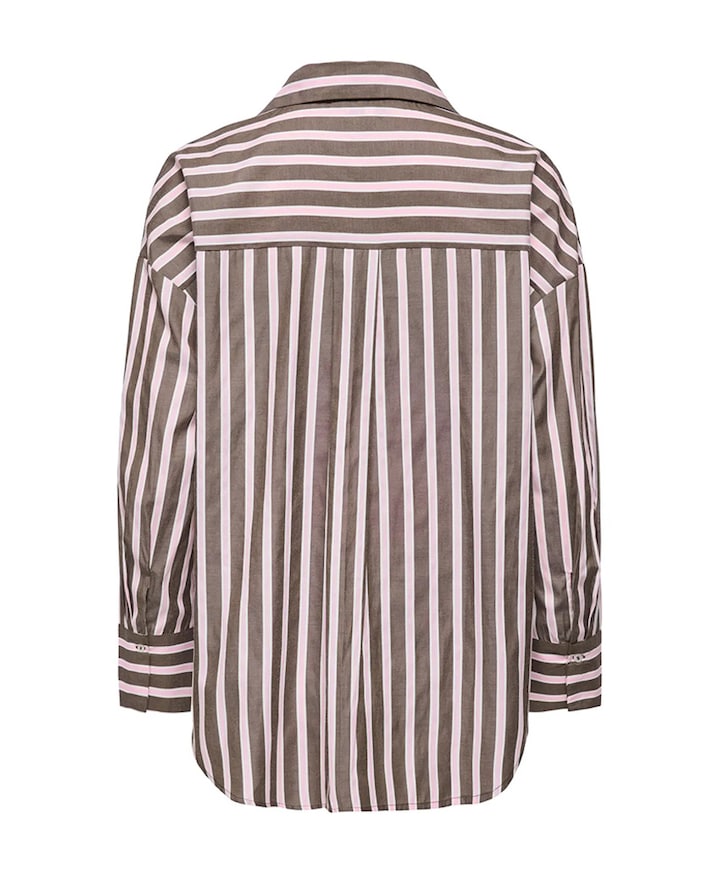 Dames blouse bruin