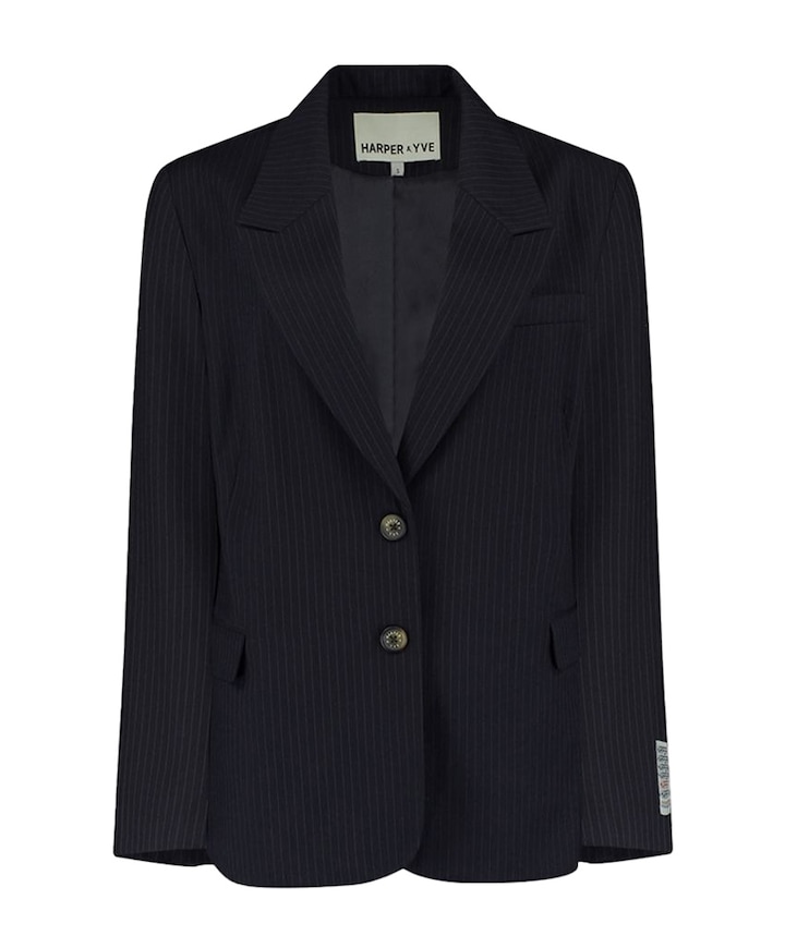 Dames blazer zwart