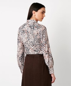 Dames blouse beige