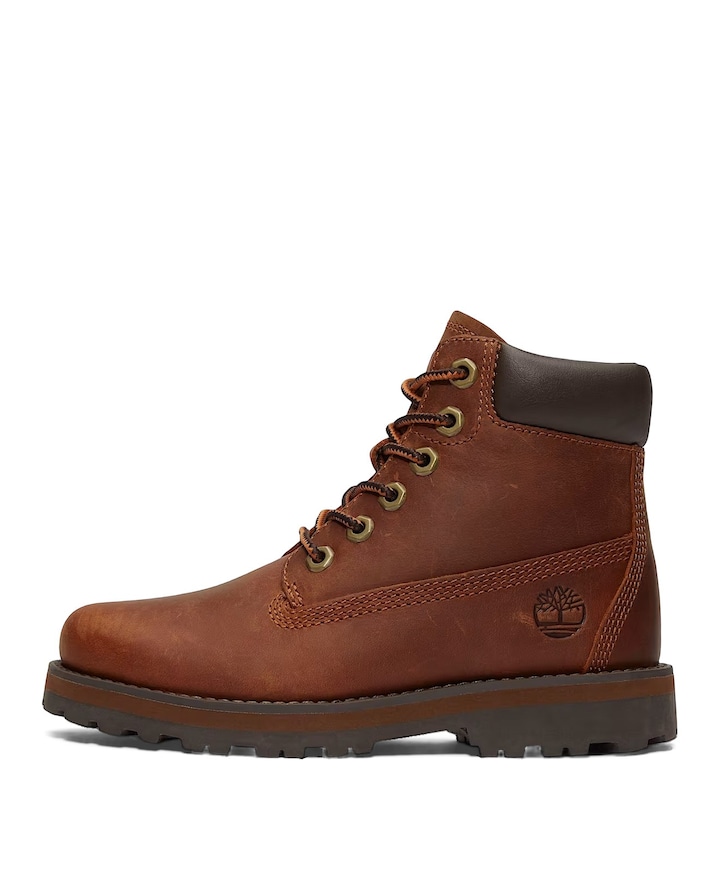 Courma MID LACE UP BOOT jongens laarzen bruin