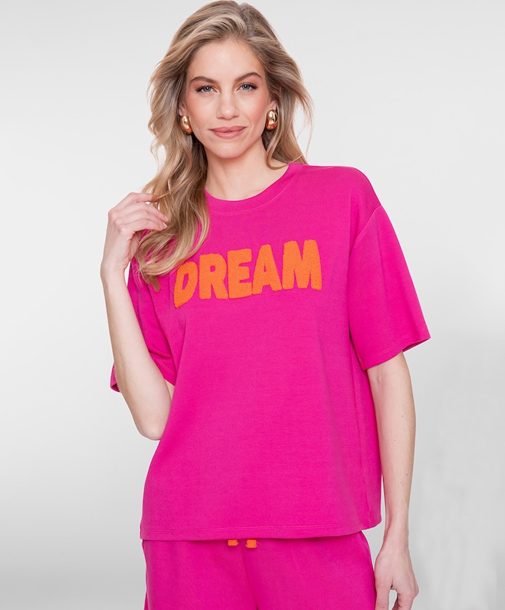 Dames sweater roze