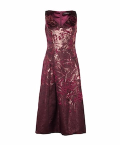 Dames jurk bordeaux