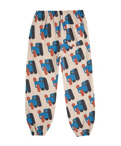 Doggy mate all over jogging broek beige