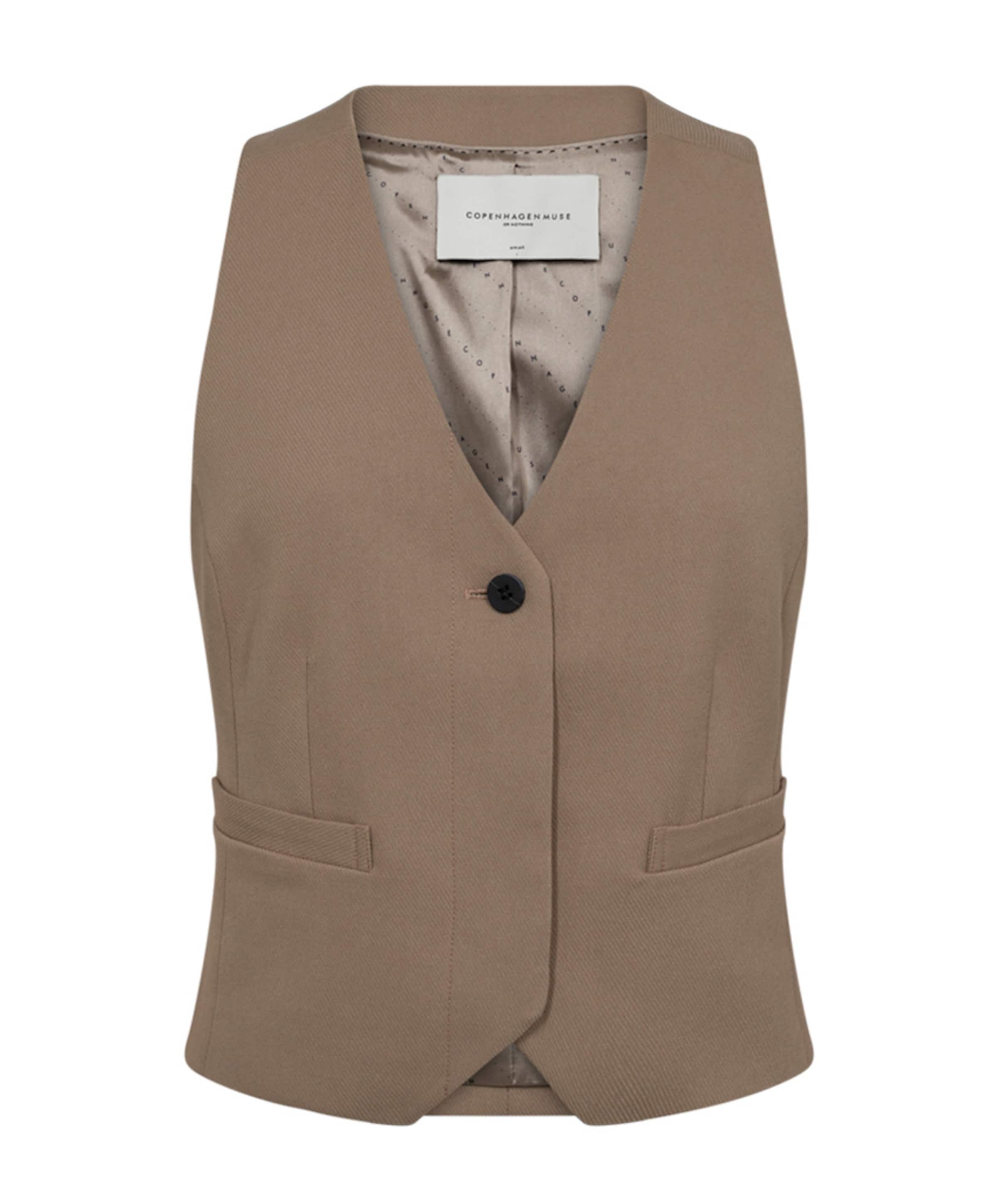 Gilet bruin