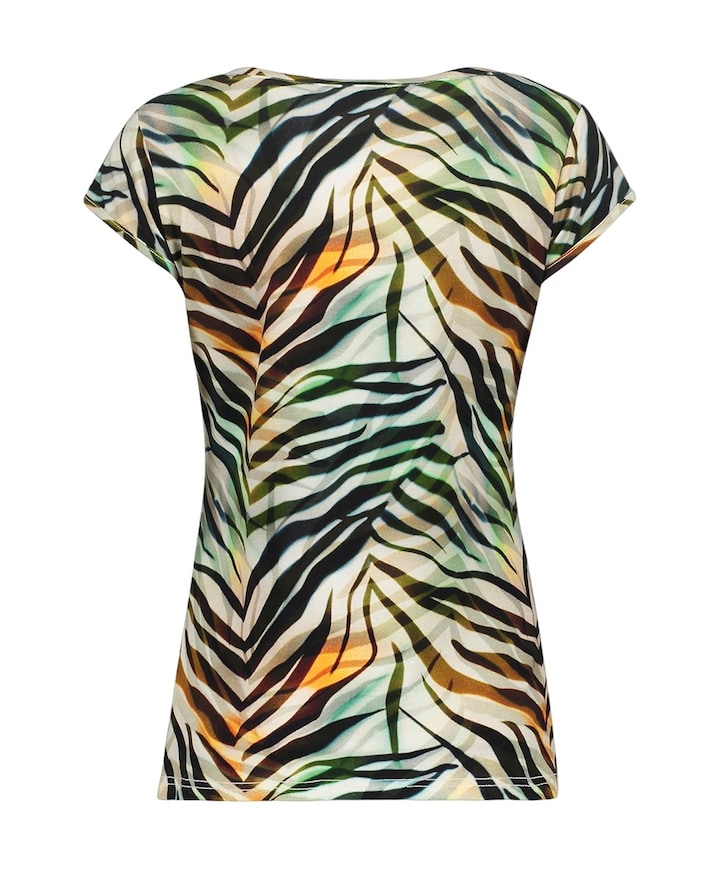 Dames T-shirt bruin