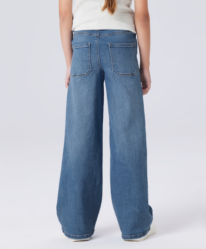 NKFPOLLY X-WIDE JEANS 3057-FR NOOS meisjes jeans blauw