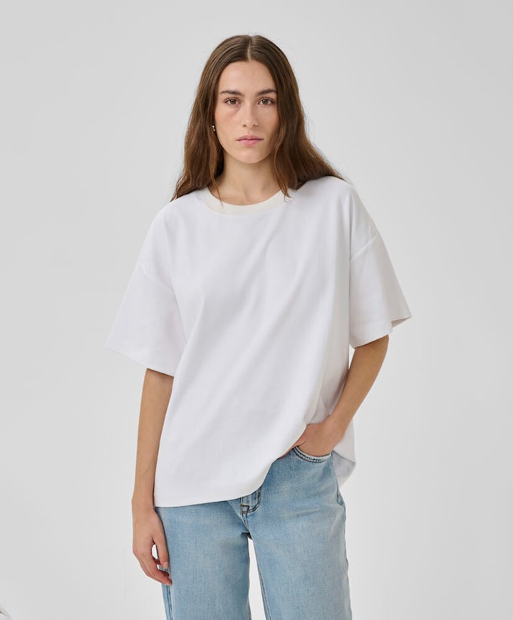 Dames T-shirt ecru