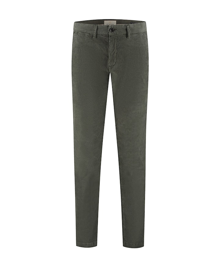 Lancaster Ribcord heren broek groen