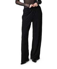 ONLINES LIFE WIDE GLITTER broek zwart