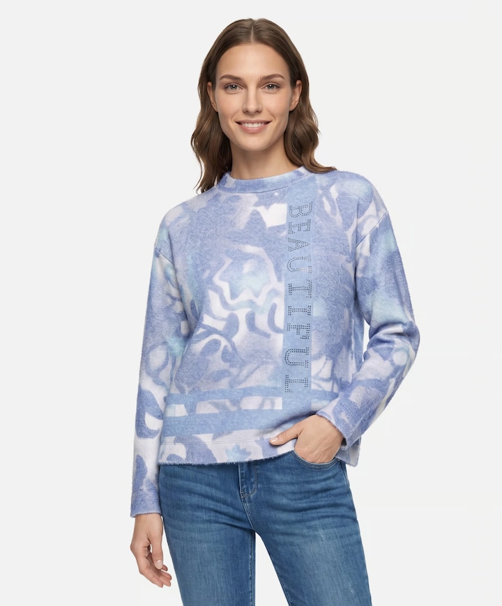 Dames trui blauw