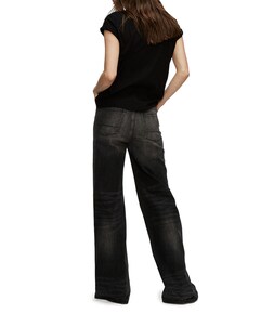 MIKU REIKO dames jeans grijs
