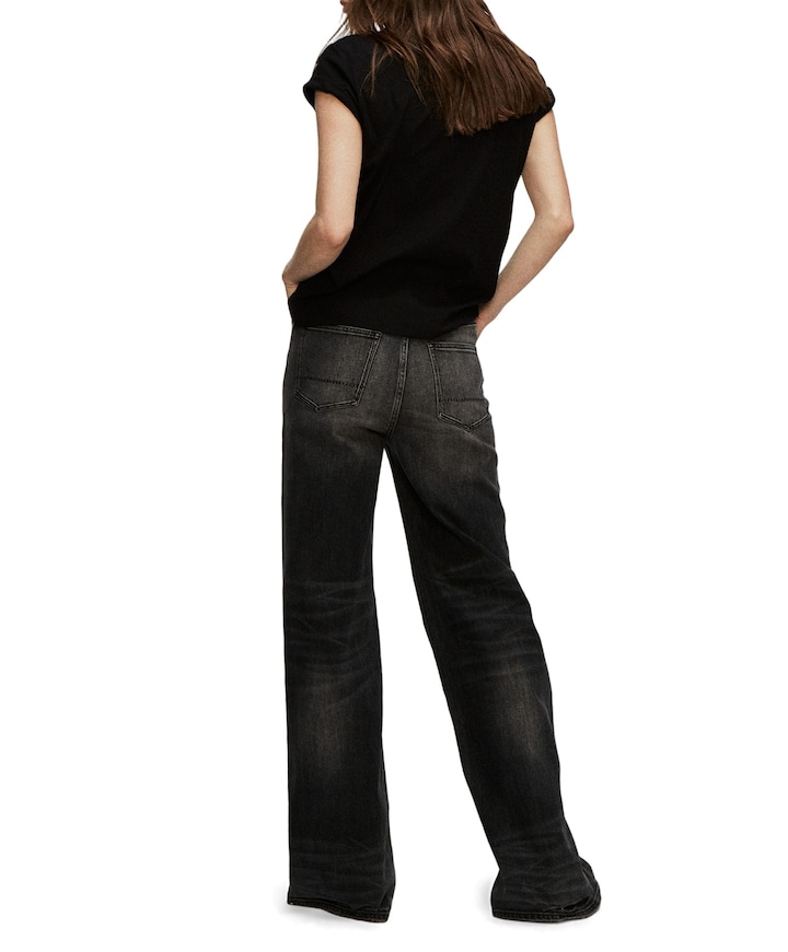 MIKU REIKO dames jeans grijs