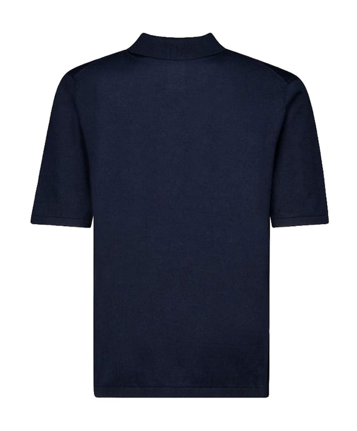 Jongens polo blauw