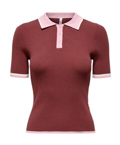 Dames polo bordeaux