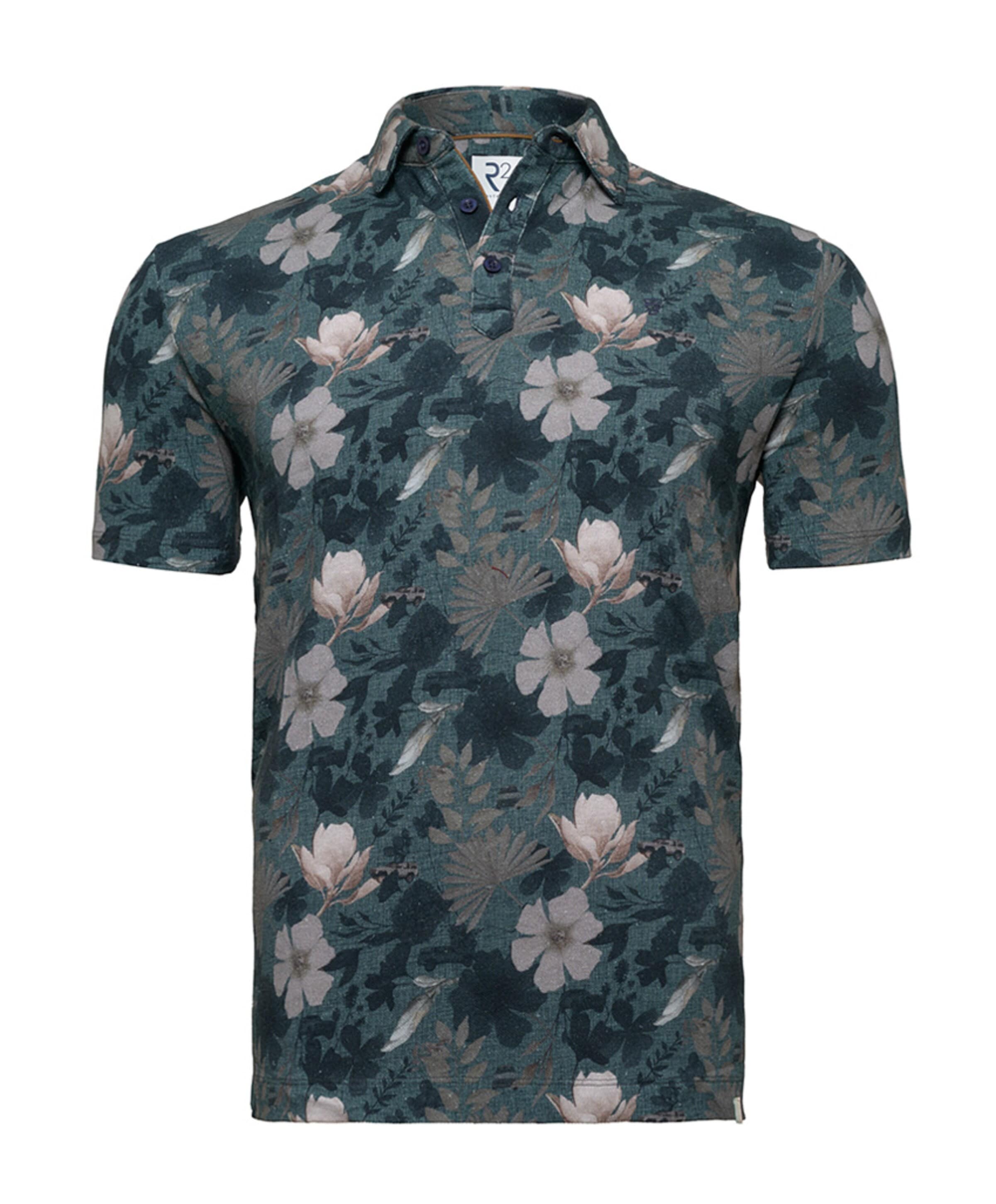 Heren polo blauw