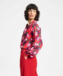 Blouse rood