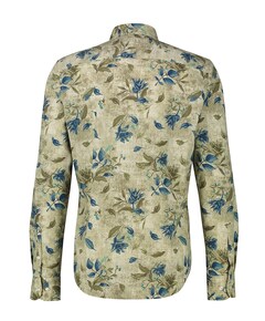 Overhemd lange mouw groen