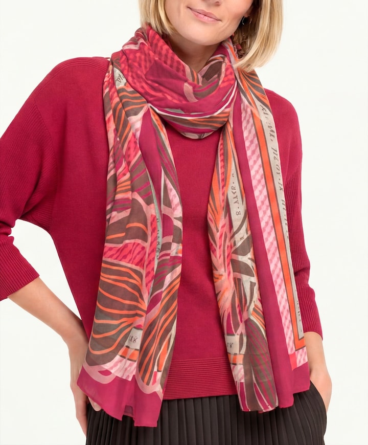 Dames sjaal rood
