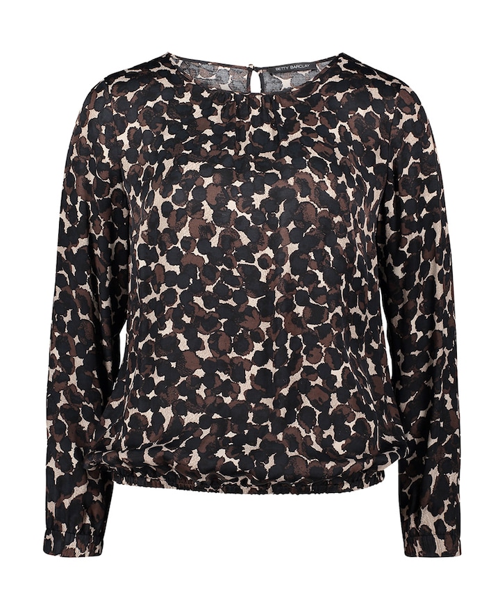 Dames blouse bruin