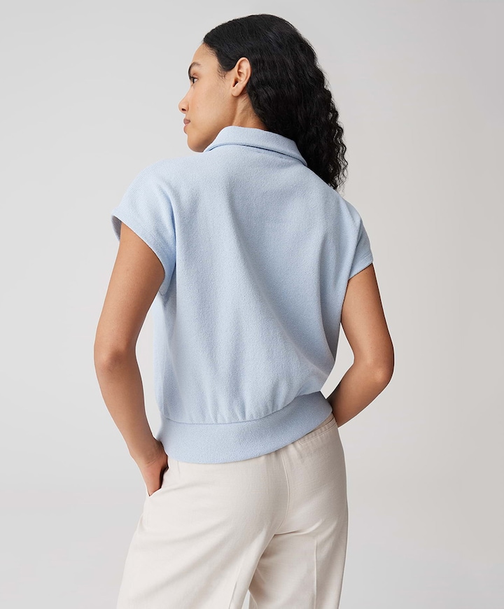 Dames top blauw