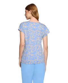 Dames t-shirt blauw