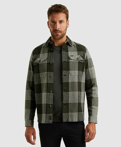 Overshirt lange mouw groen