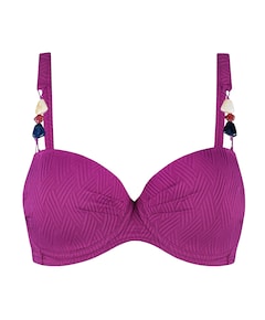 Dames bikinitop paars