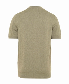 Heren polo beige